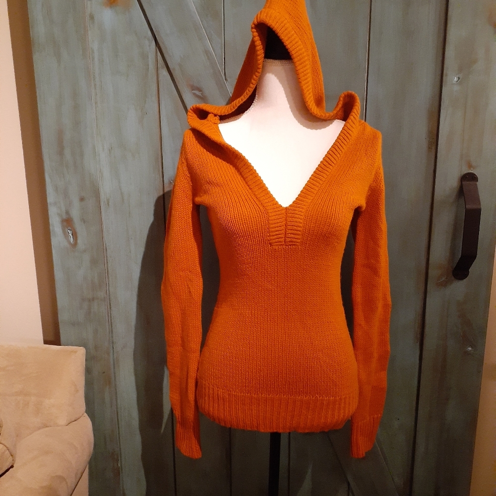 Orange sweater